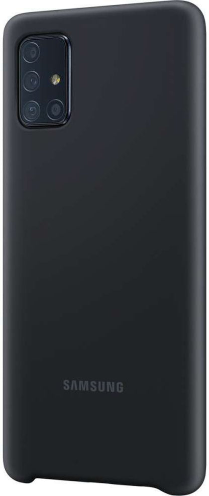 Samsung Ef-Pa715Tbegeu Samsung Silicone Cover Galaxy A71 Black