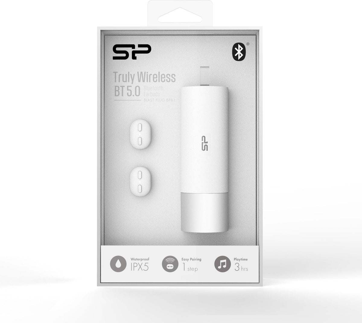 Silicon Power Tws Bluetooth Stereo Earbuds White - Essentify
