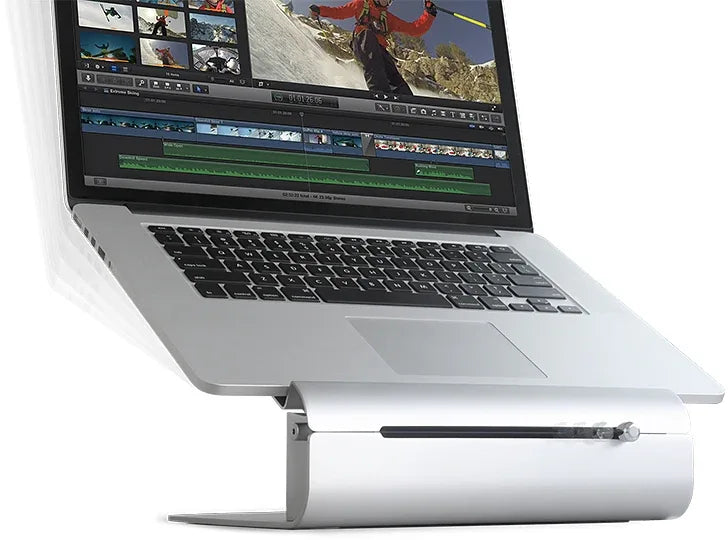 Rain Design Ilevel2 Adjustable Laptop Stand Silver - Essentify
