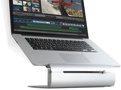 Rain Design Ilevel2 Adjustable Laptop Stand Silver - Essentify