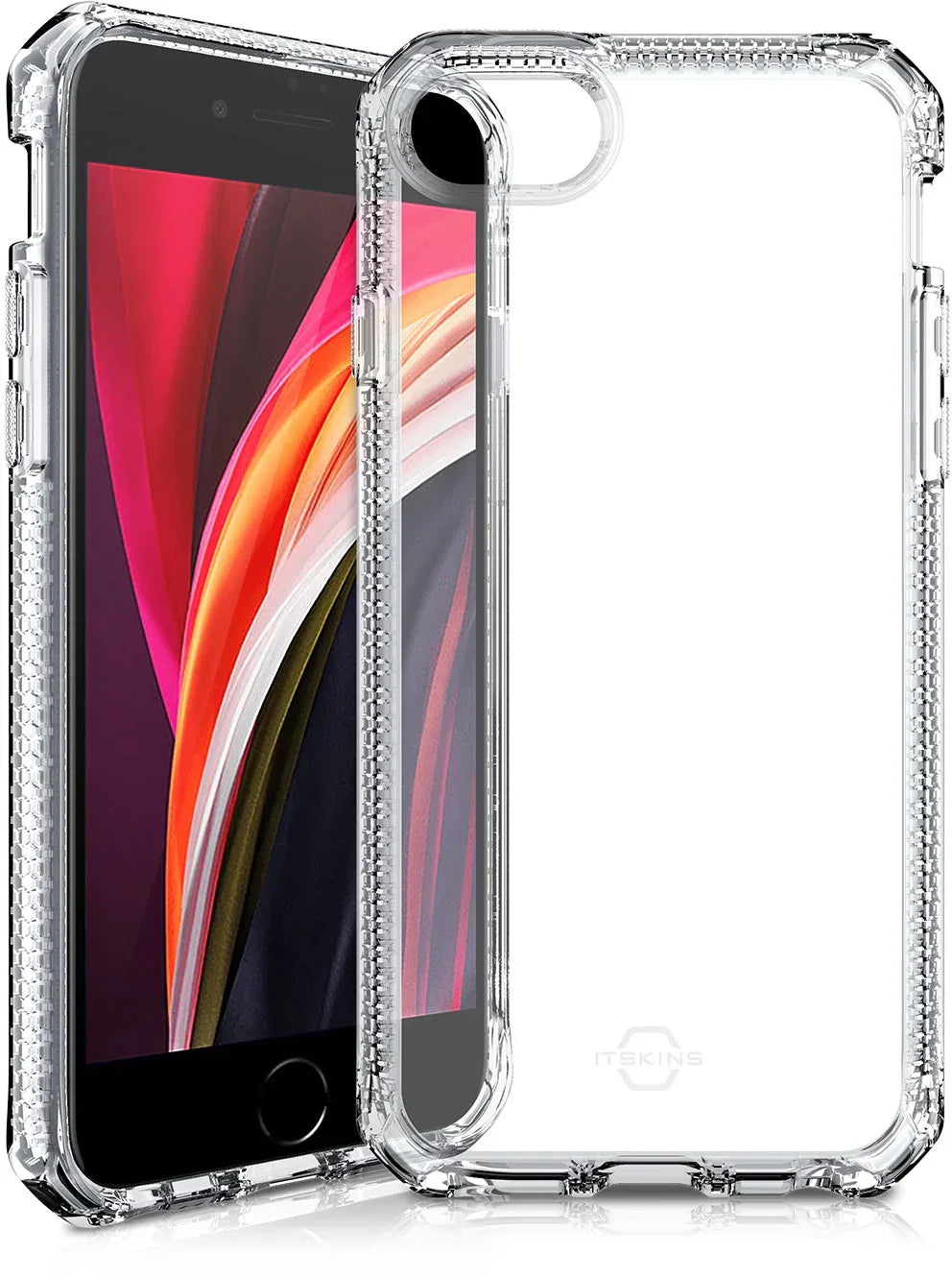 Itskins Level 2 Spectrumclear For Apple Iphone 6/6S/7/8/Se (2020/2022) Transparent - Essentify