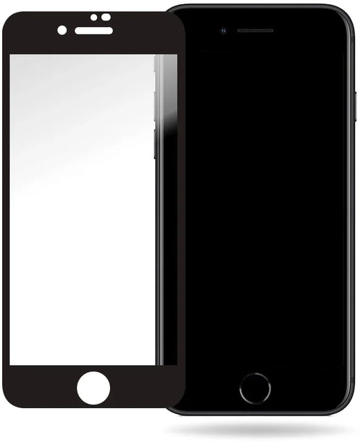 Mobilize Glass Screen Protector - Black Frame - Apple Iphone 7/8/Se (2020/2022) - Essentify
