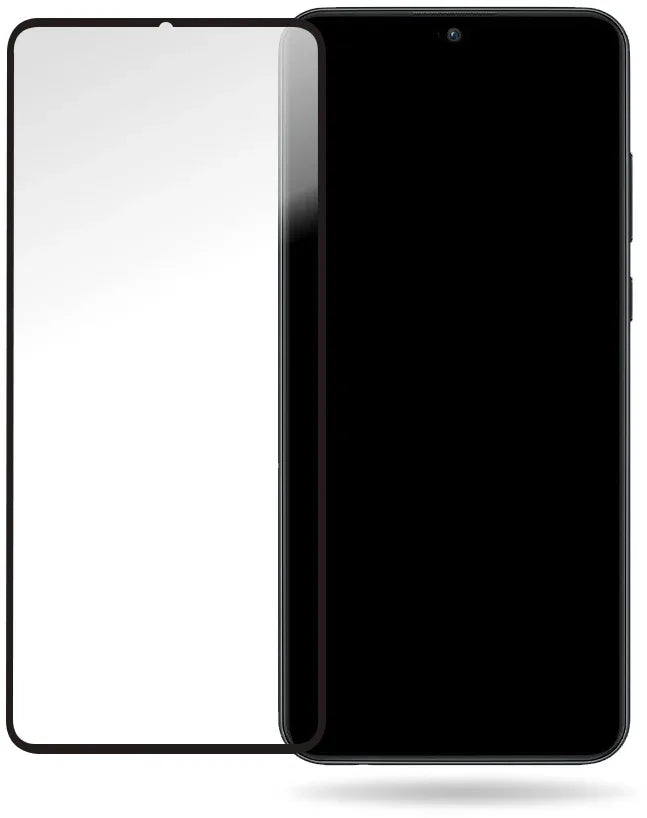 Mobilize Glass Screen Protector - Black Frame - Huawei Y6P - Essentify