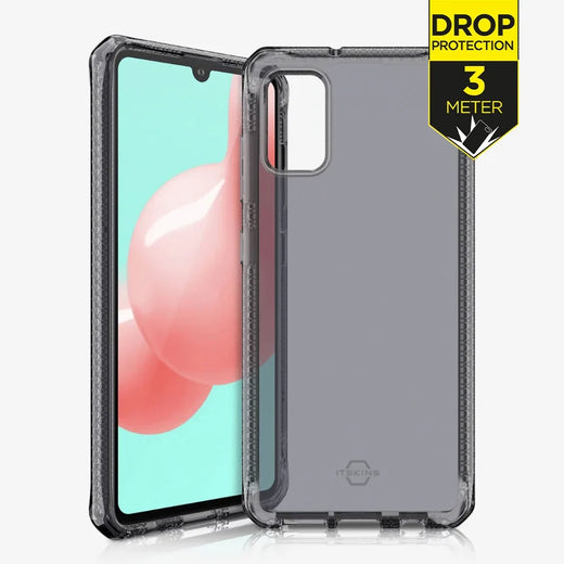 Itskins Level 2 Spectrumclear For Samsung Galaxy A41 Black - Essentify