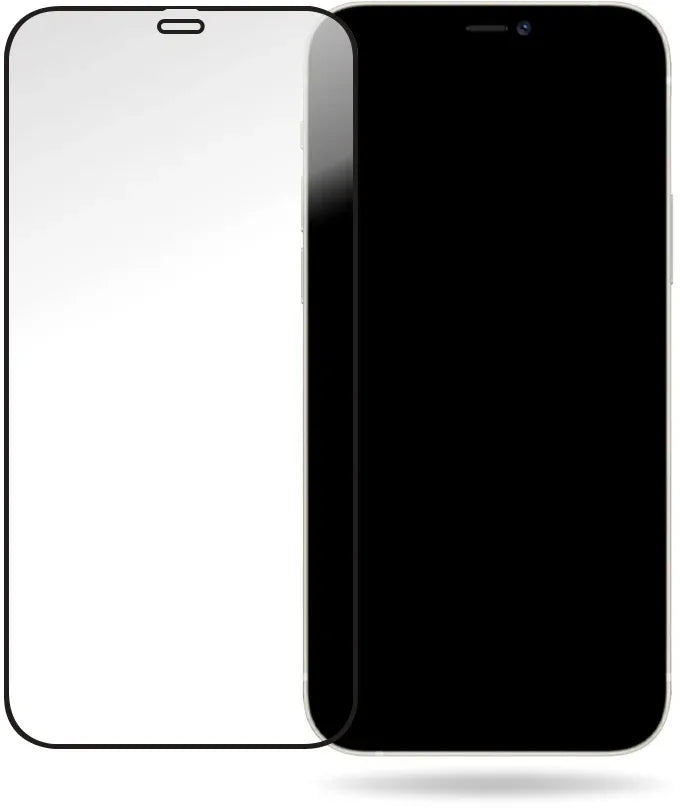 Mobilize Glass Screen Protector - Black Frame - Apple Iphone 12/12 Pro - Essentify