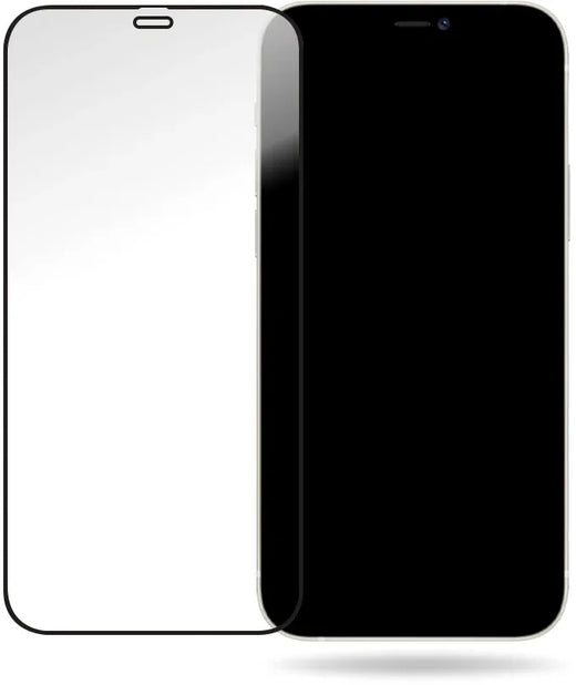 Mobilize Glass Screen Protector - Black Frame - Apple Iphone 12/12 Pro - Essentify