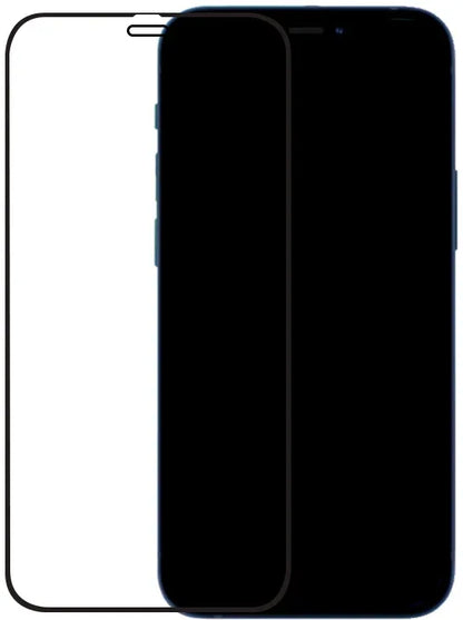 Mobilize Edge-To-Edge Glass Screen Protector Apple Iphone 12 Mini Black Full Glue - Essentify