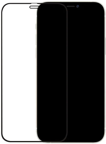 Mobilize Edge-To-Edge Glass Screen Protector Apple Iphone 12/12 Pro Black Full Glue - Essentify