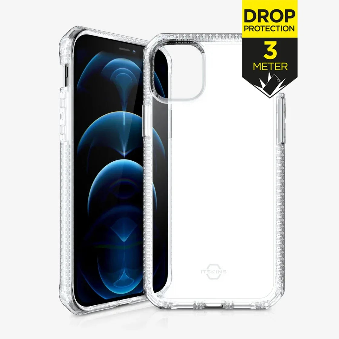 Itskins Level 2 Spectrumclear For Apple Iphone 12/12 Pro Transparent - Essentify