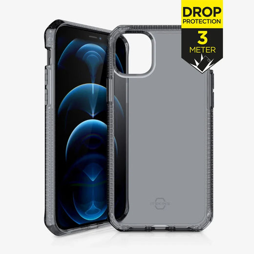 Itskins Level 2 Spectrumclear For Apple Iphone 12/12 Pro Smoke - Essentify