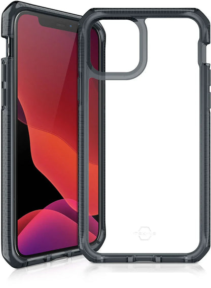 Itskins Level 3 Supremeclear For Apple Iphone 12 Mini Smoke/Transparent - Essentify