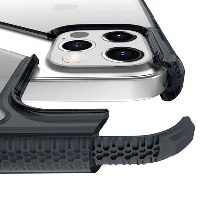 Itskins Level 3 Supremeclear For Apple Iphone 12 Pro Max Smoke/Transparent - Essentify