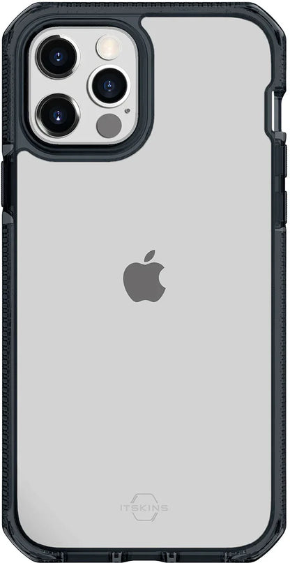 Itskins Level 3 Supremeclear For Apple Iphone 12 Pro Max Smoke/Transparent - Essentify