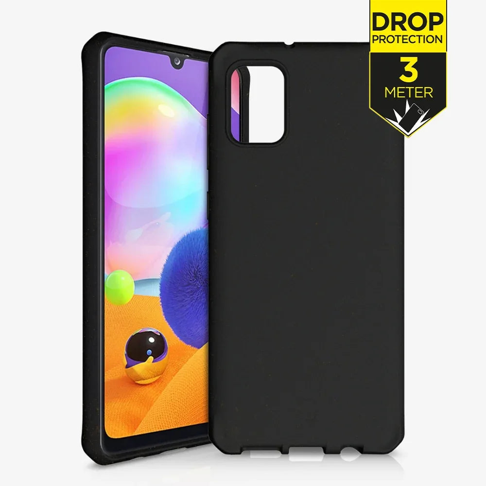 Itskins Level 2 Feroniabio For Samsung Galaxy A31 Black - Essentify