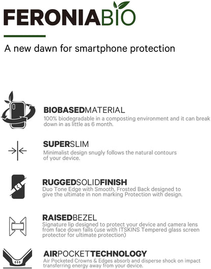 Itskins Level 2 Feroniabio For Samsung Galaxy A31 Black - Essentify