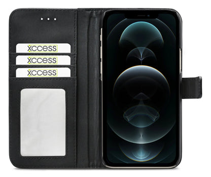 Xccess Business Case Apple Iphone 12 Pro Max Classic Black - Essentify