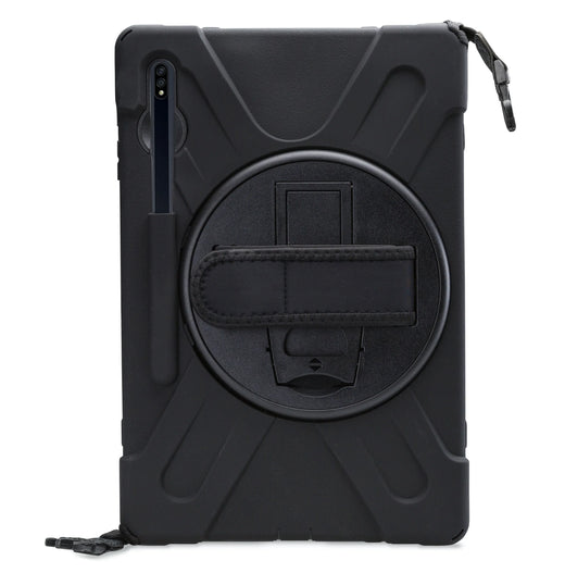 Xccess Survivor All-Round Case Samsung Galaxy Tab S7+/S8+ 12.4 Black (Screenless) - Essentify