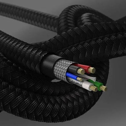Otterbox Nylon Braided Charge/Sync Cable Apple Lightning 2M Black - Essentify