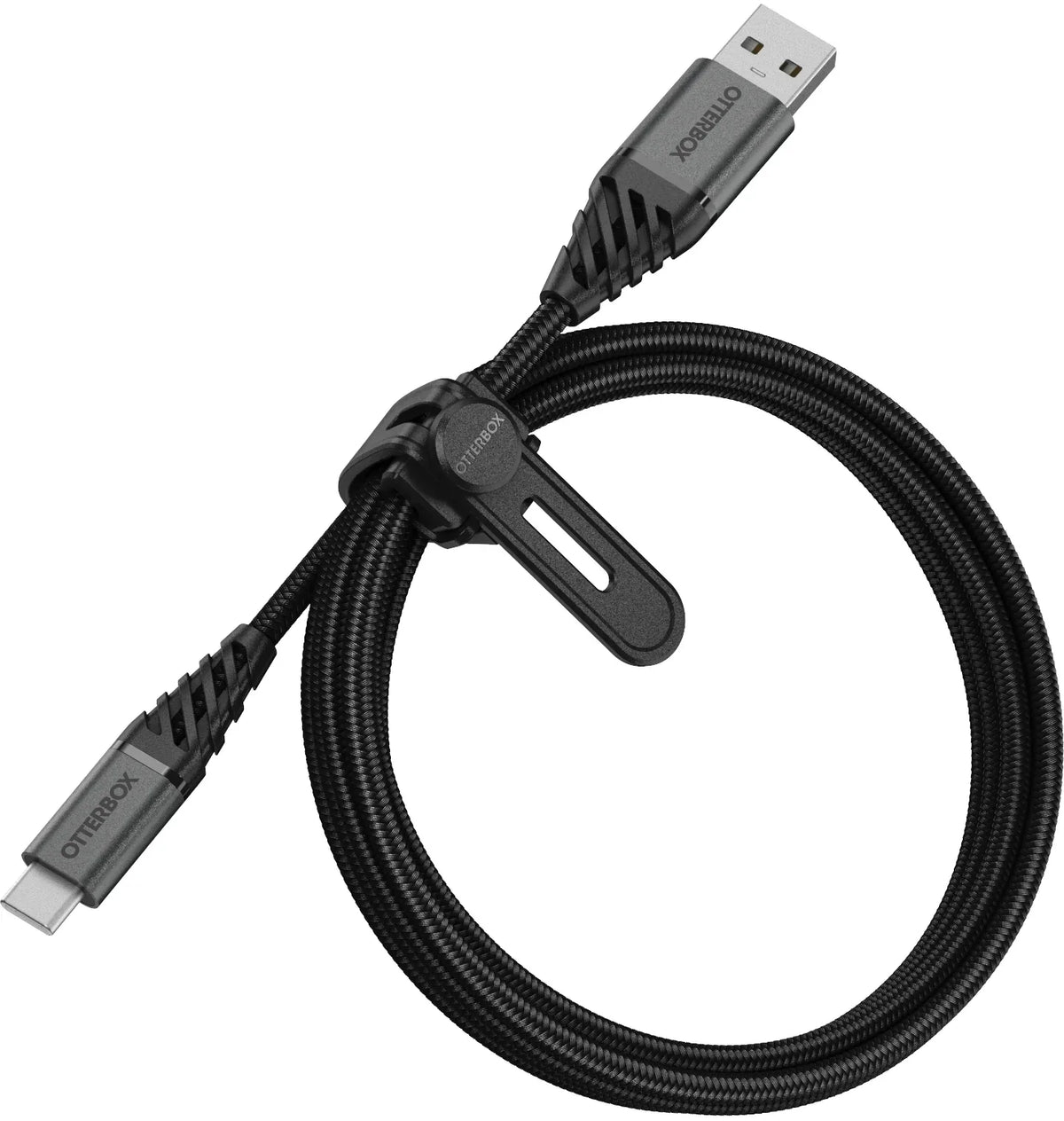 Otterbox Nylon Braided Charge/Sync Cable Usb-C 1M Black - Essentify