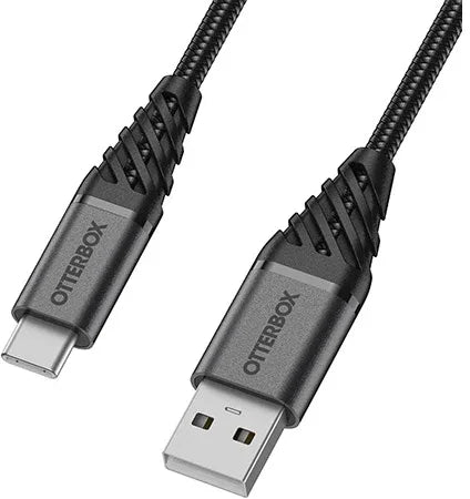 Otterbox Nylon Braided Charge/Sync Cable Usb-C 1M Black - Essentify
