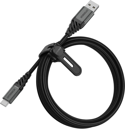 Otterbox Nylon Braided Charge/Sync Cable Usb-C 2M Black - Essentify