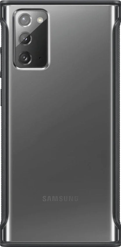 Samsung Clear Protective Cover Galaxy Note20/Note20 5G Black - Essentify