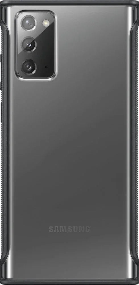 Samsung Clear Protective Cover Galaxy Note20/Note20 5G Black - Essentify