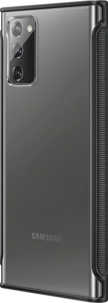 Samsung Clear Protective Cover Galaxy Note20/Note20 5G Black - Essentify