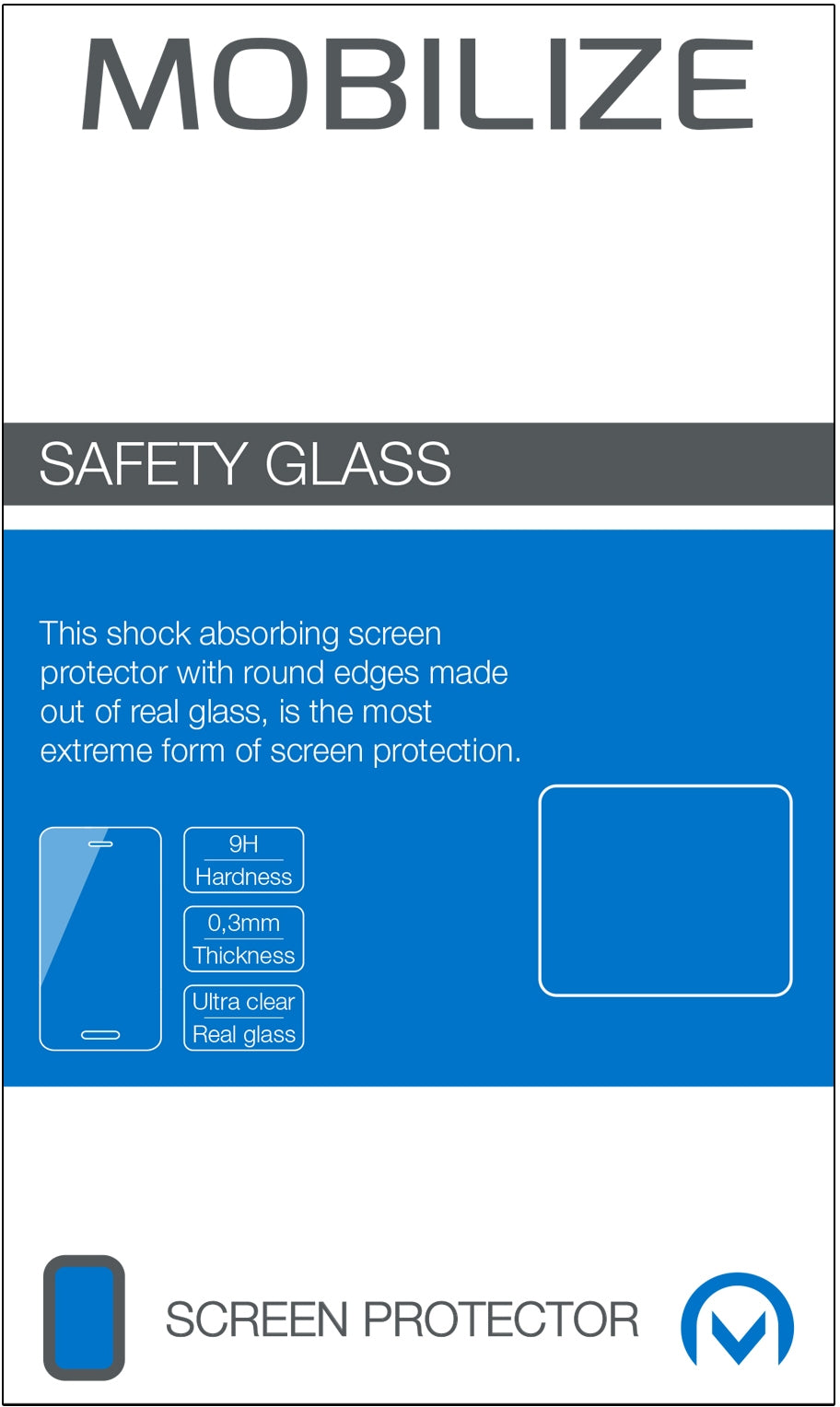 Mobilize Glass Screen Protector Motorola Moto E7 Plus/Moto G9 Play