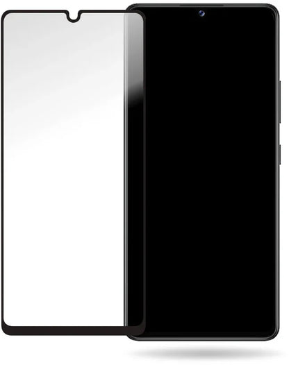 Mobilize Glass Screen Protector - Black Frame - Samsung Galaxy A42 5G - Essentify