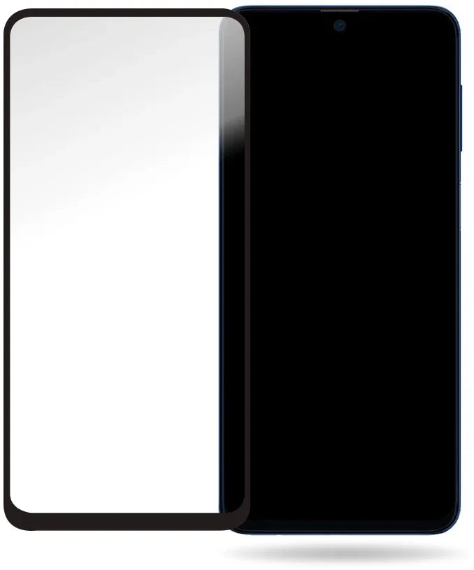 Mobilize Glass Screen Protector - Black Frame - Samsung Galaxy M51 - Essentify