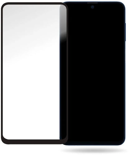 Mobilize Glass Screen Protector - Black Frame - Samsung Galaxy M51 - Essentify