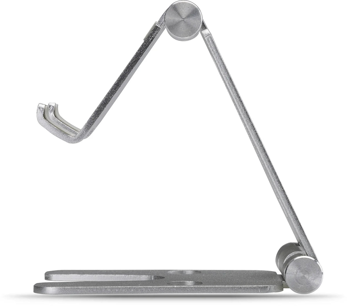 Xccess Foldable Aluminium Phone Holder Silver - Essentify