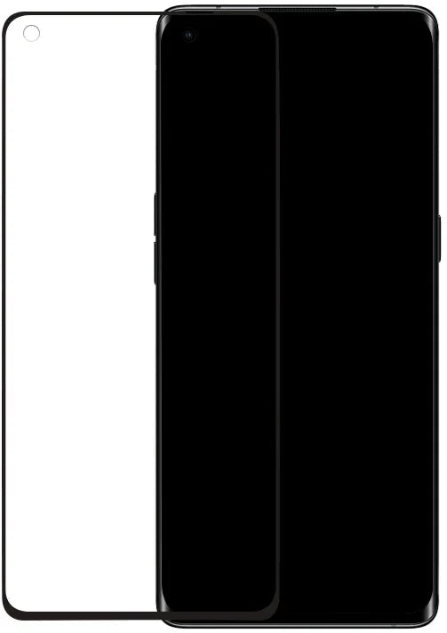 Mobilize Edge-To-Edge Glass Screen Protector Oppo Reno4 Pro 5G Black Edge Glue - Essentify