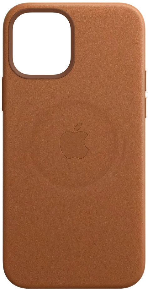 Apple Mhk93Zm/A Apple Leather Case With Magsafe Iphone 12 Mini Saddle Brown