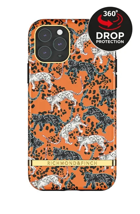 Richmond & Finch Freedom Series Apple Iphone 11 Pro Orange Leopard - Essentify