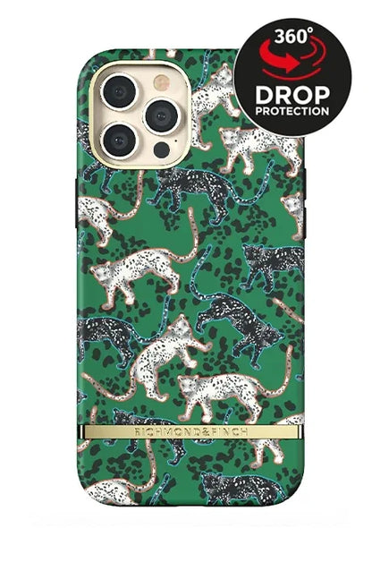 Richmond & Finch Freedom Series One-Piece Apple Iphone 12 Pro Max Green Leopard - Essentify
