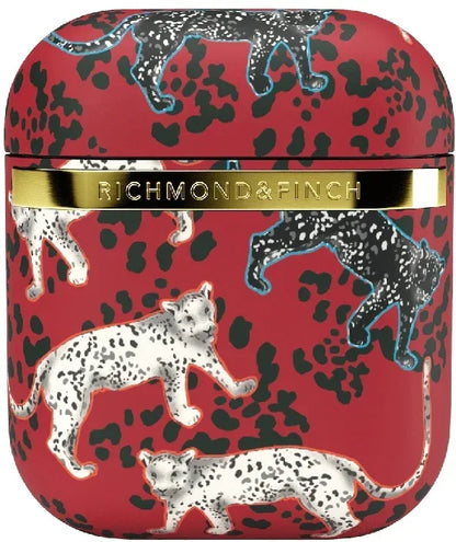 Richmond & Finch Freedom Series Apple Airpod Samba Red Leopard - Essentify
