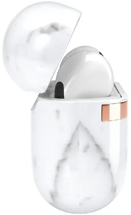 Richmond & Finch Freedom Series Apple Airpod Pro White Marble/Gold - Essentify