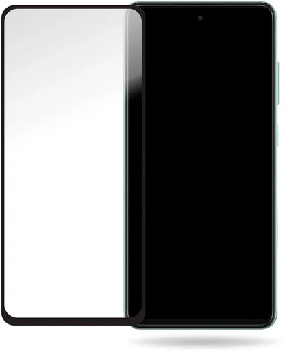 Mobilize Glass Screen Protector - Black Frame - Samsung Galaxy A52/A52 5G/A52S 5G/A53 5G - Essentify