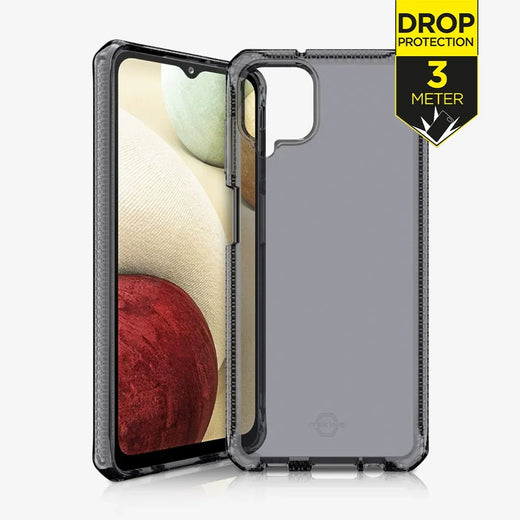 Itskins Level 2 Spectrumclear For Samsung Galaxy A12/M12 Smoke - Essentify