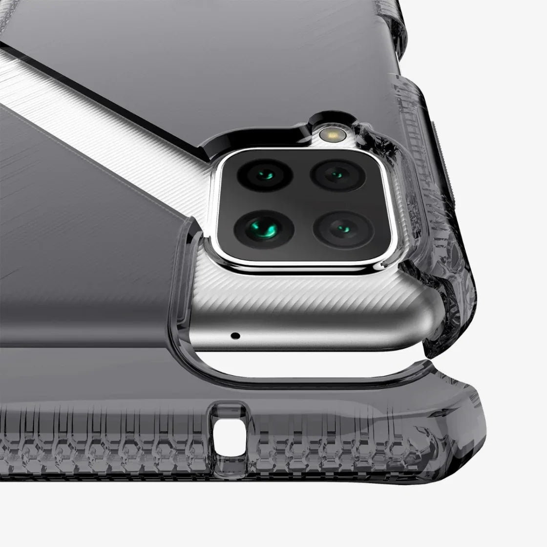 Itskins Level 2 Spectrumclear For Samsung Galaxy A12/M12 Smoke - Essentify