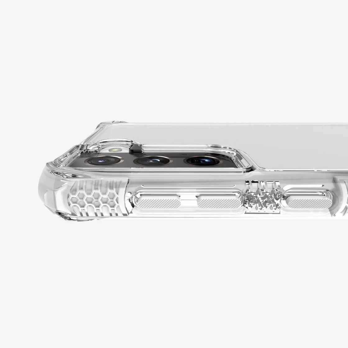 Itskins Level 3 Supremeclear For Samsung Galaxy S21+ 5G White/Transparent - Essentify