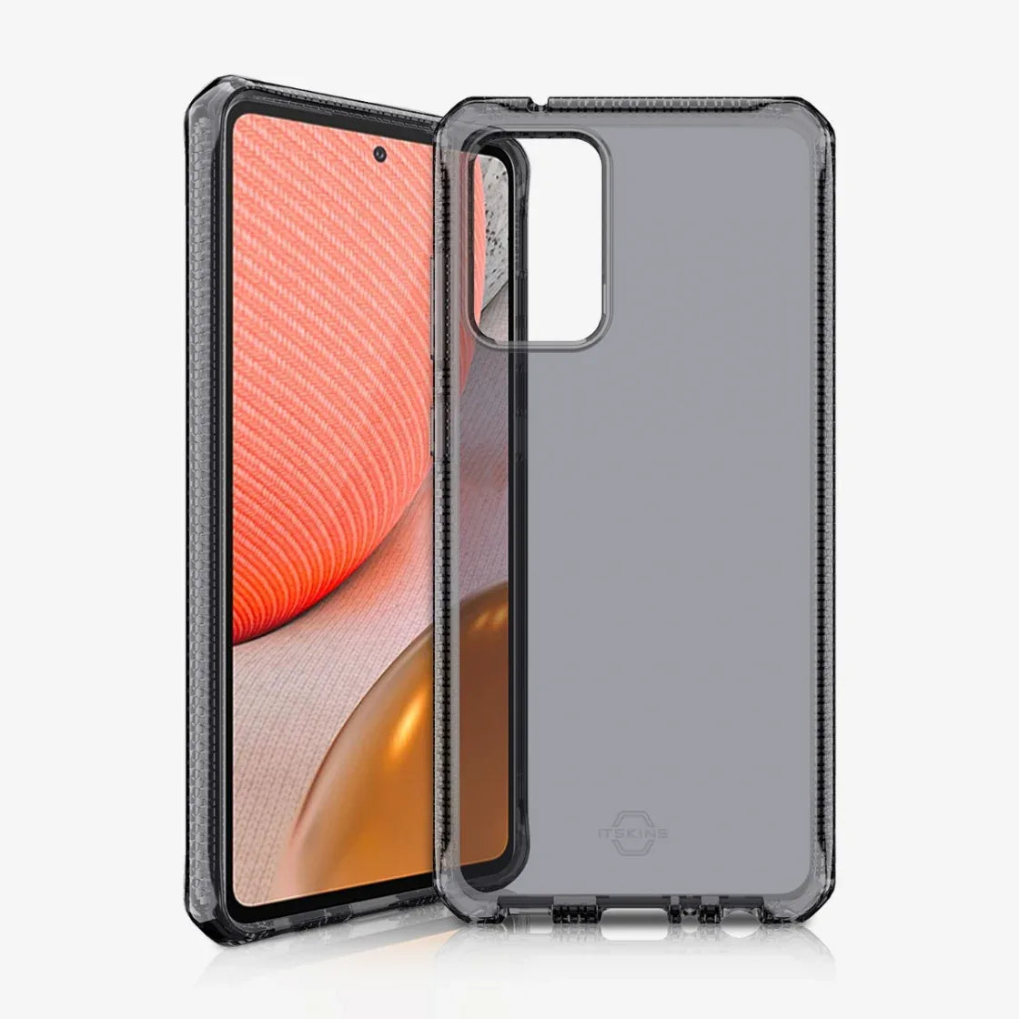 Itskins Level 2 Spectrumclear For Samsung Galaxy A72 4G Smoke - Essentify