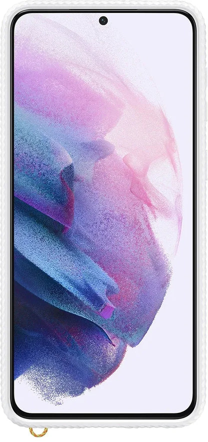 Samsung Clear Protective Cover Galaxy S21+ 5G White - Essentify