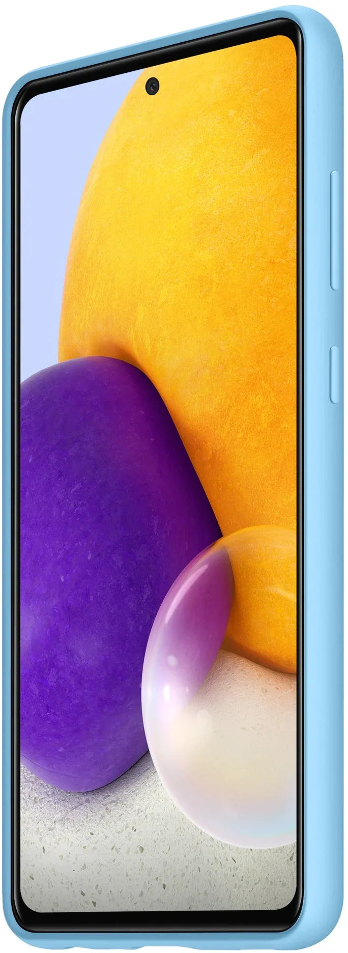 Samsung Silicone Cover Galaxy A72 4G Blue - Essentify