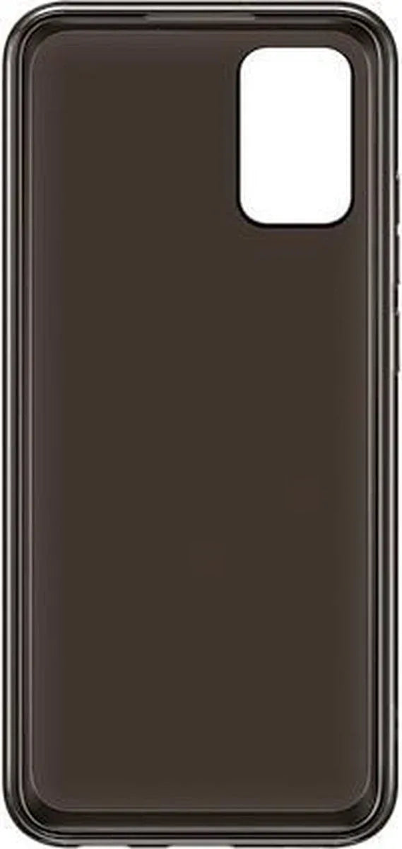 Samsung Soft Clear Cover Galaxy A02S Black - Essentify