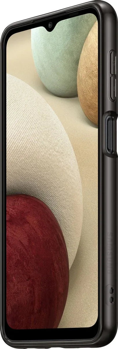 Samsung Soft Clear Cover Galaxy A02S Black - Essentify