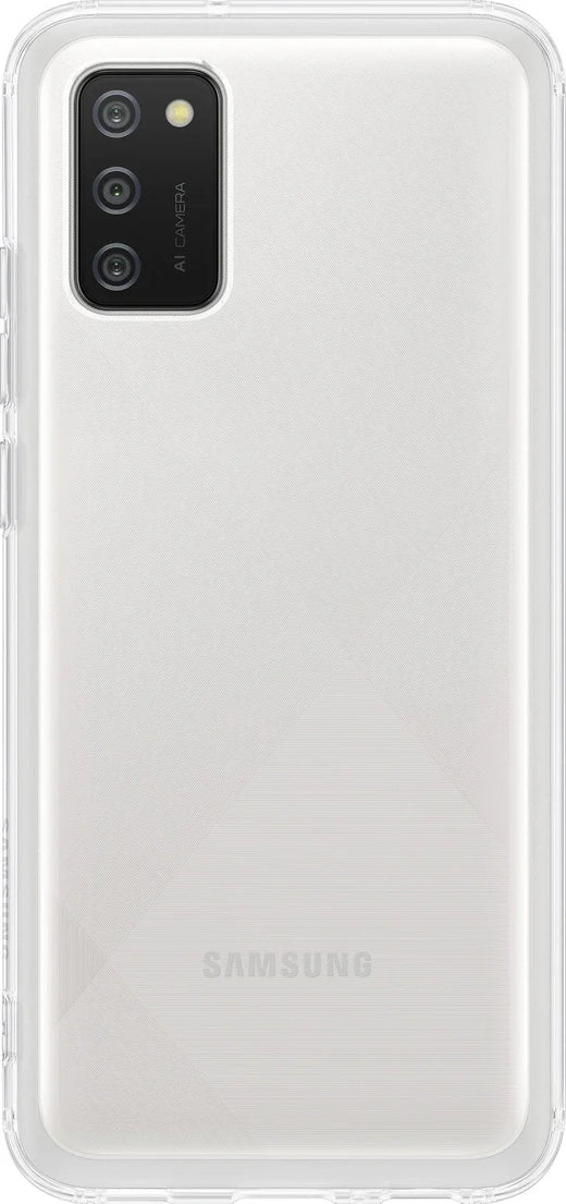 Samsung Soft Clear Cover Galaxy A02S Transparent - Essentify