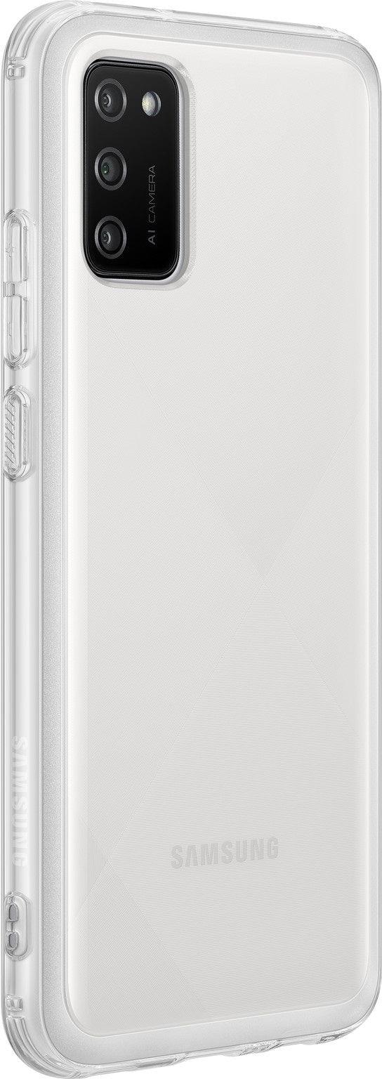 Samsung Soft Clear Cover Galaxy A02S Transparent - Essentify
